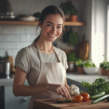 u6589661274_A_beautiful_young_woman_in_a_modern_kitchen_weari_88ea7474-054f-4711-8c8d-83f753a53b73_0