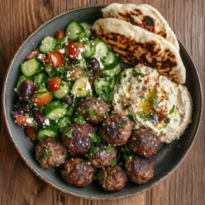 Cava Lamb Meatballs Recipe