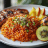 Chamorro Red Rice - Dish Bloom