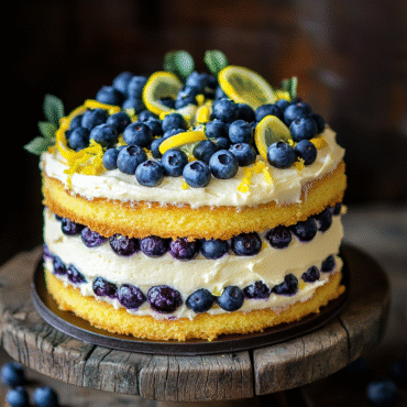blueberry lemon mascarpone cake recipe