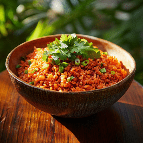 Chamorro Red Rice - Dish Bloom