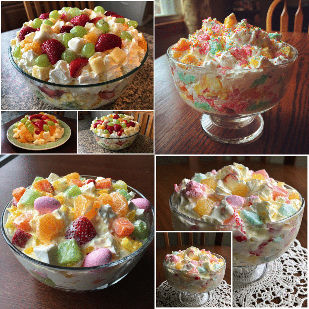 Easter Fruit Fluff Salad​