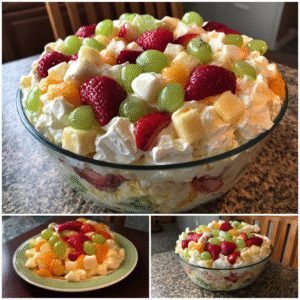 Easter Fruit Fluff Salad​