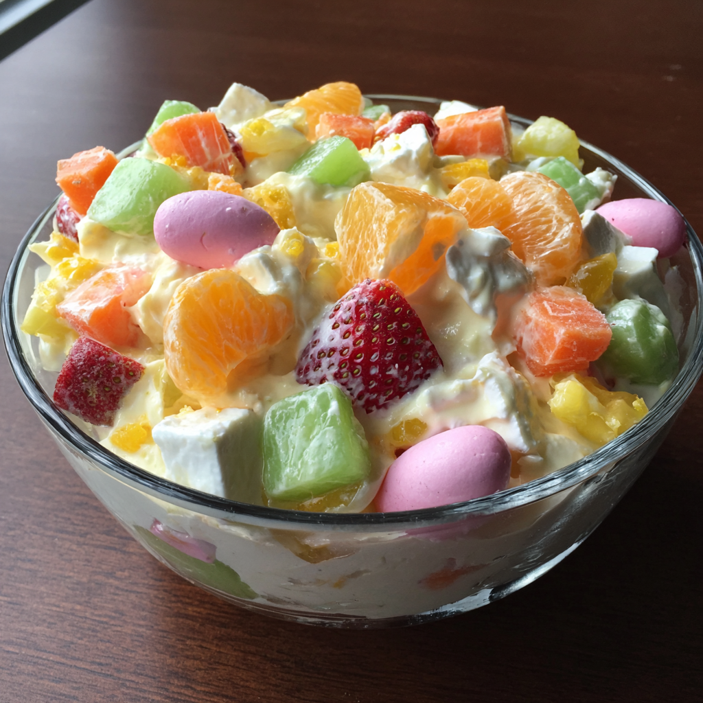 Easter Fruit Fluff Salad​