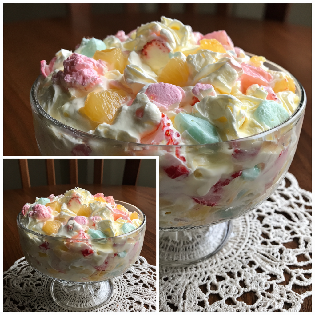 Easter Fruit Fluff Salad​
