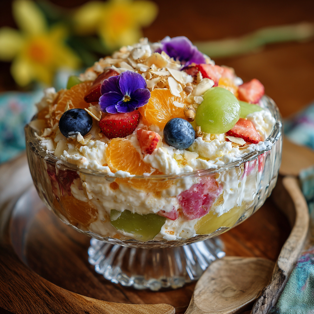 Easter Fruit Fluff Salad​