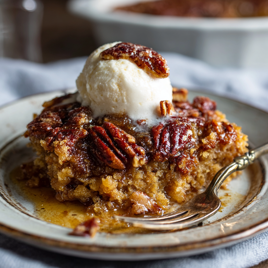 pecan pie dump cake recipe