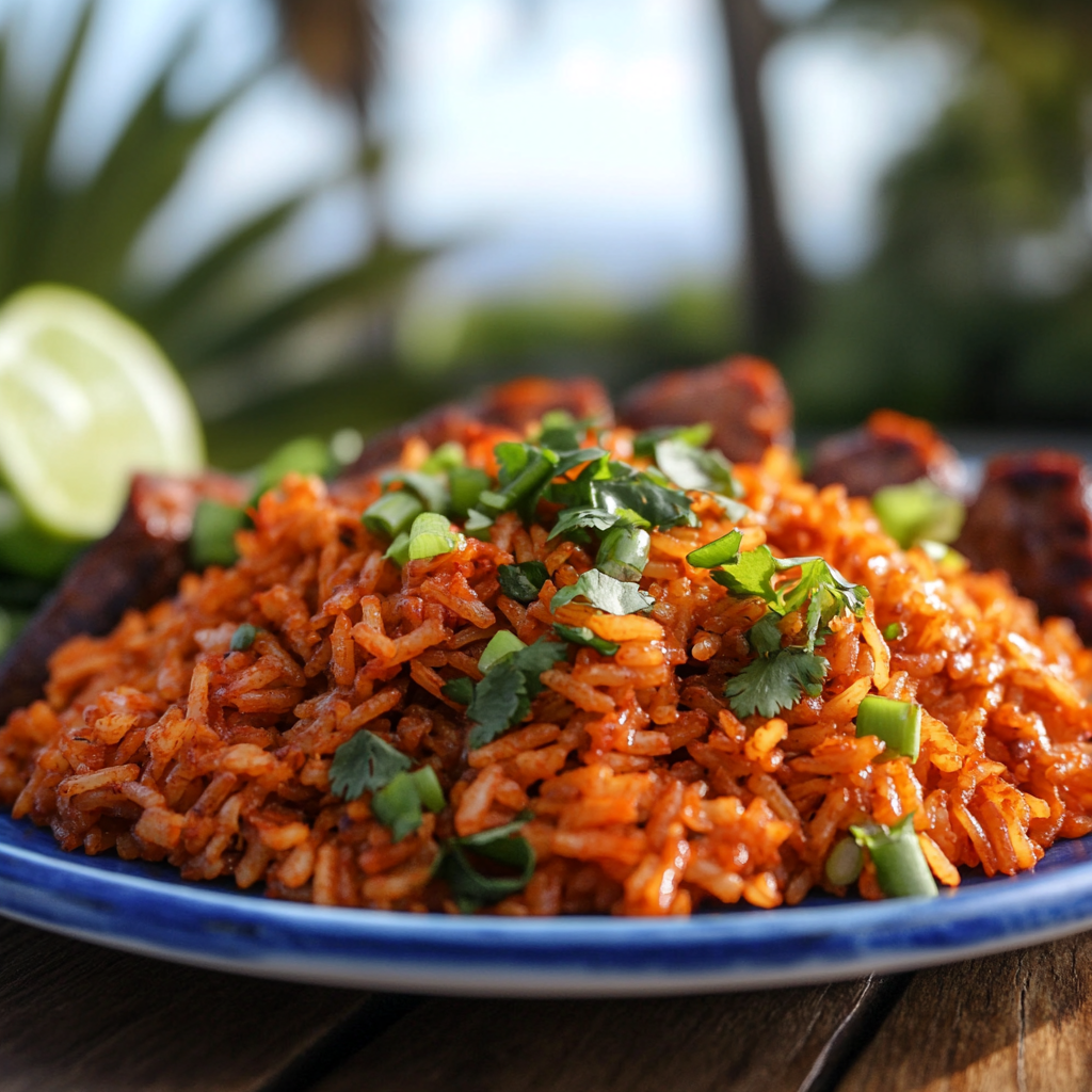 guamanian red rice recipe