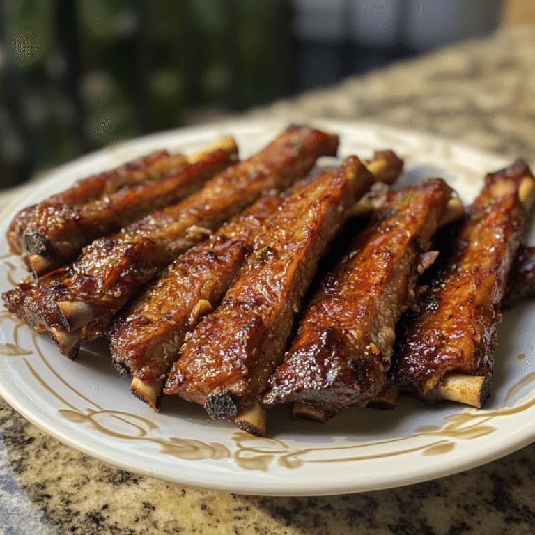 Beef Rib Fingers Recipe - Dish Bloom