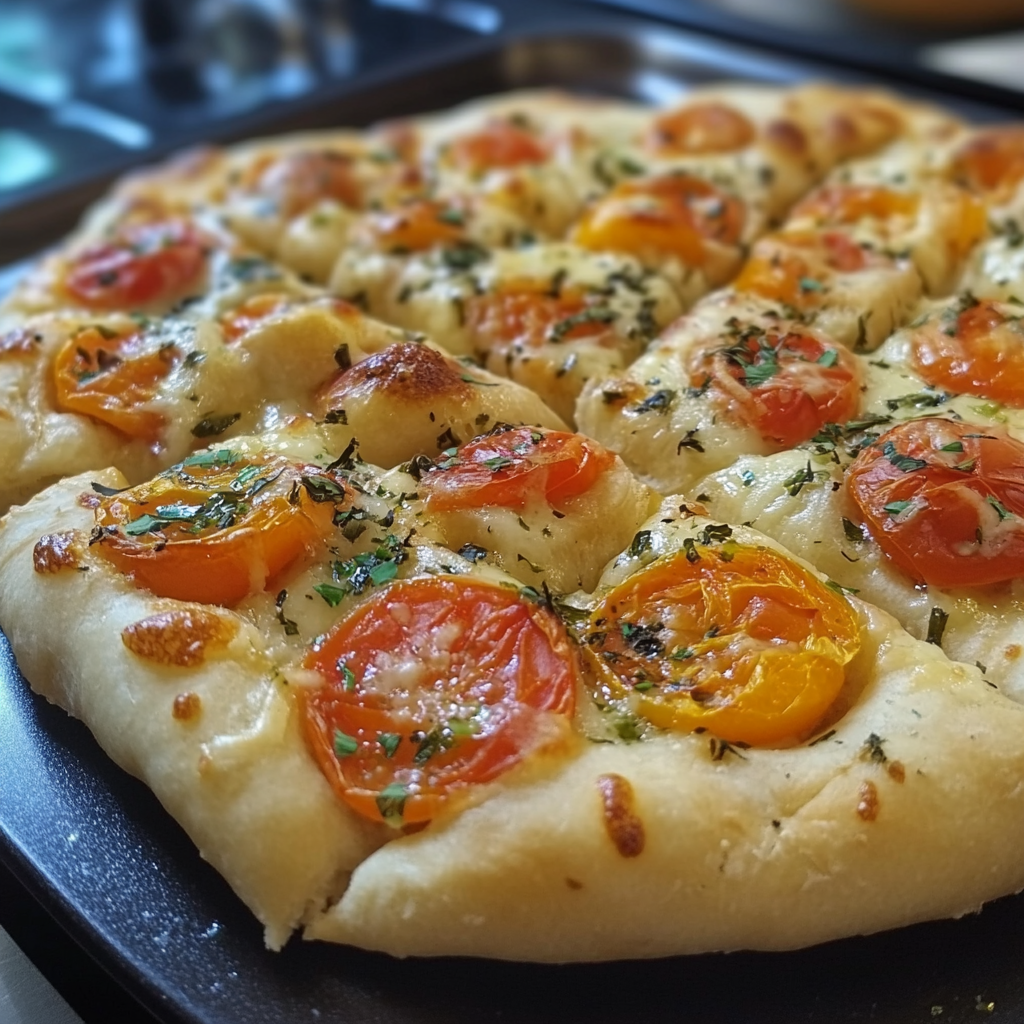 Souplantation Focaccia Pizza Recipe Dish Bloom