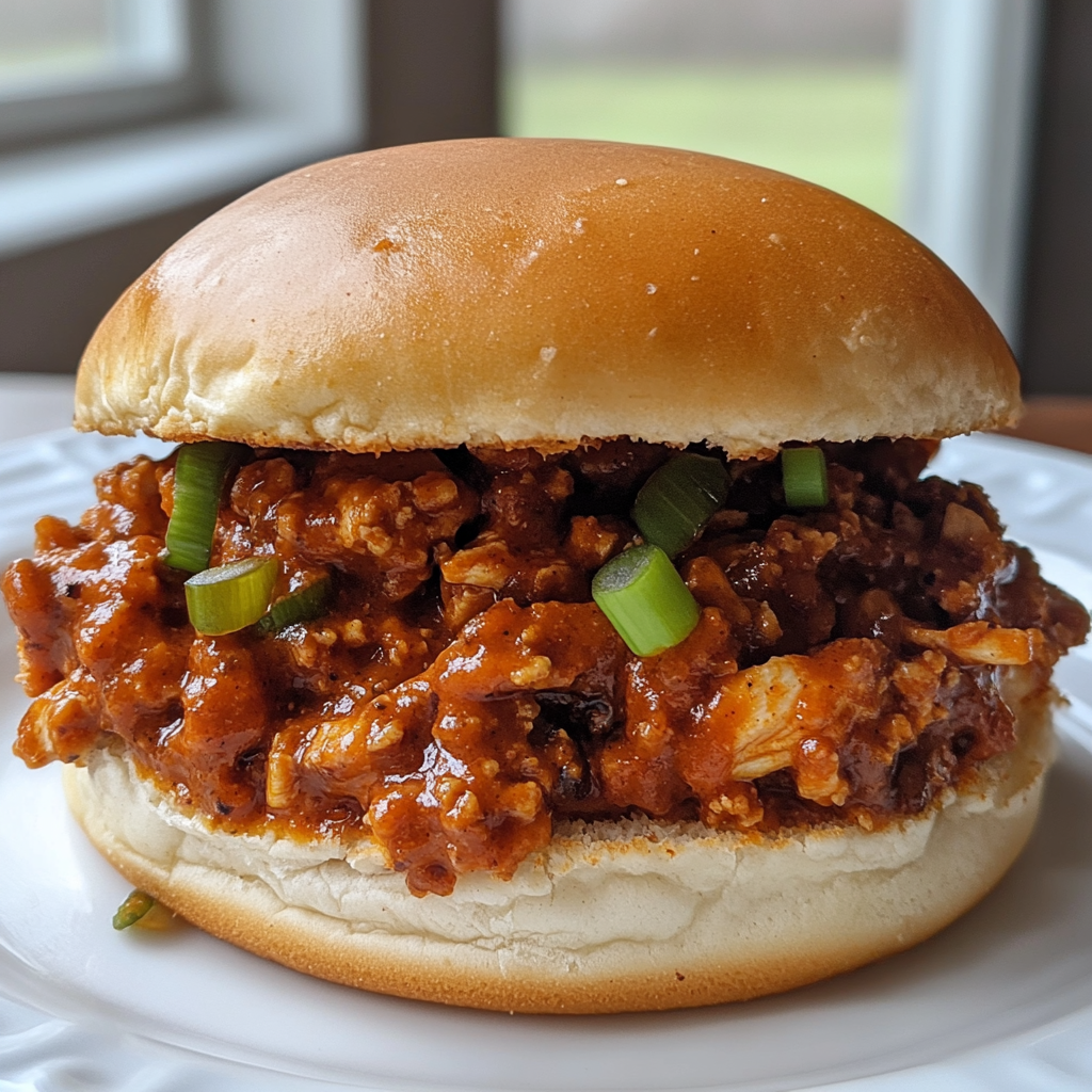 Cajun Chicken Sloppy Joe Recipe
