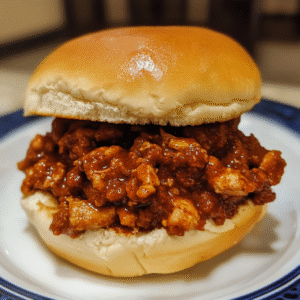 Cajun Chicken Sloppy Joe Recipe