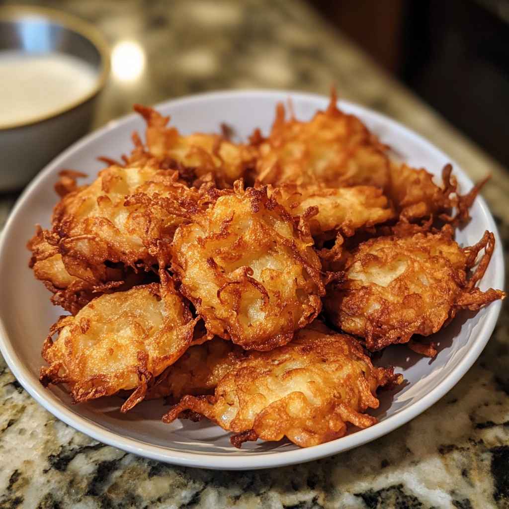 Amish Onion Fritters Recipe