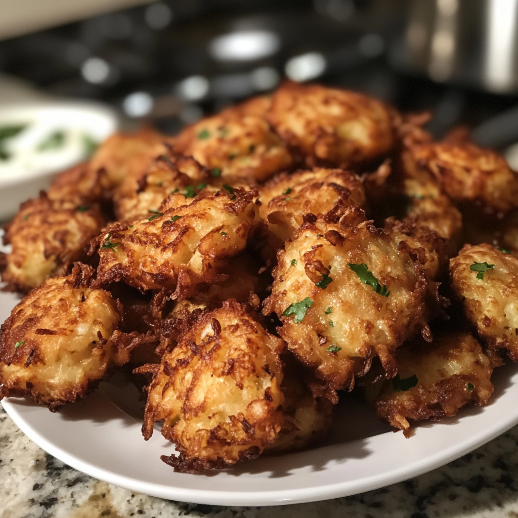 Amish Onion Fritters Recipe