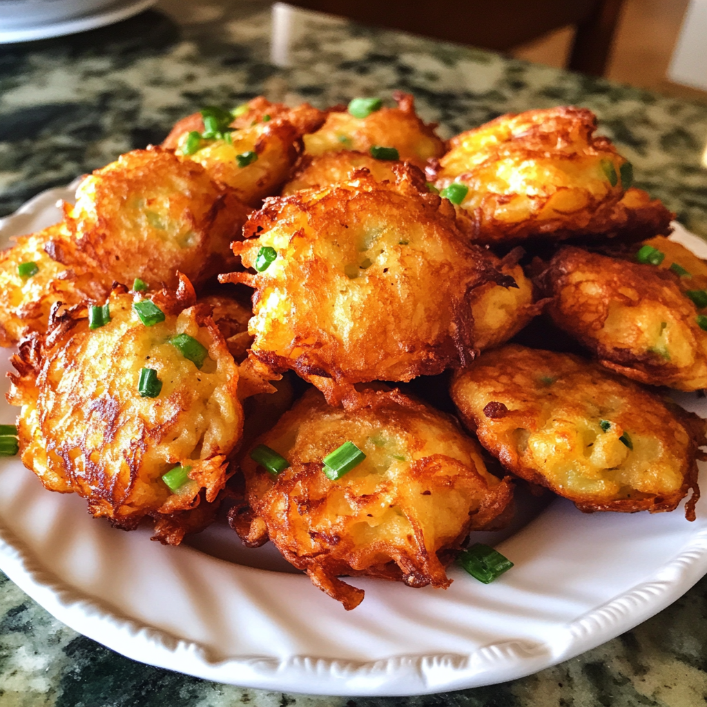 Amish Onion Fritters Recipe