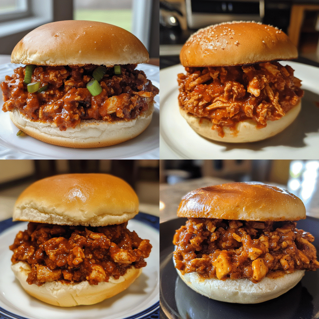 Cajun Chicken Sloppy Joe Recipe