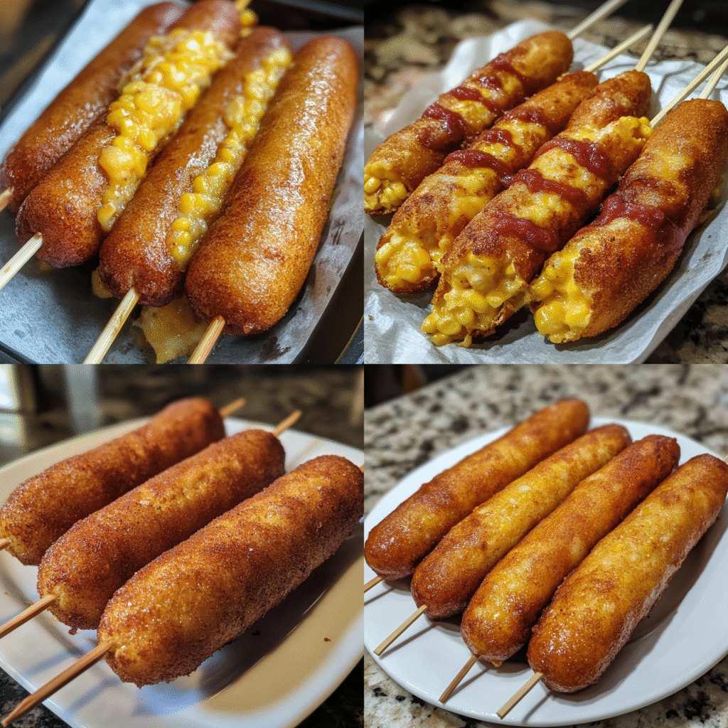 Air Fryer State Fair Corn Dogs