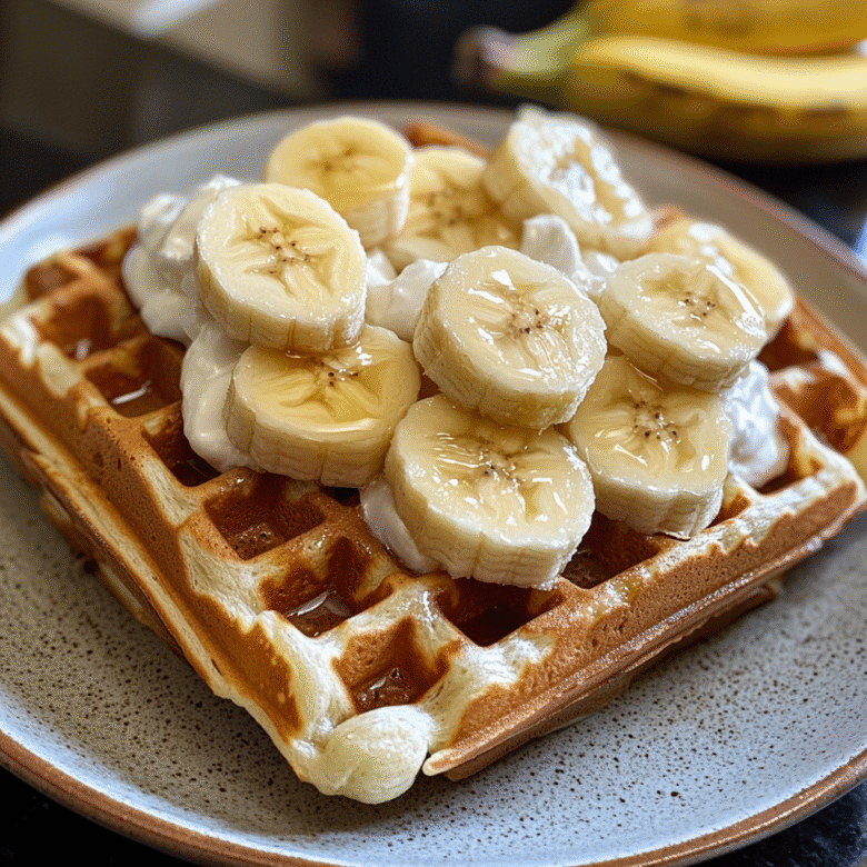 Banana Waffle Recipe - Dish Bloom