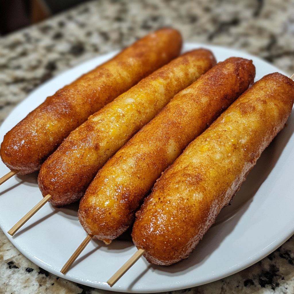 Air Fryer State Fair Corn Dogs