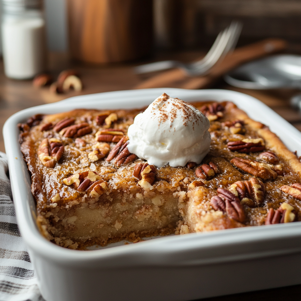 Pecan Pie Dump Cake