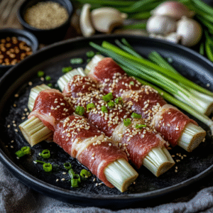Beef Enoki Rolls Recipe