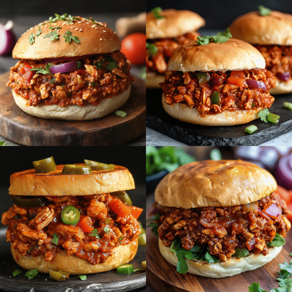 Cajun Chicken Sloppy Joe Recipe