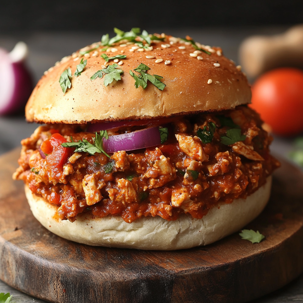 Cajun Chicken Sloppy Joe Recipe
