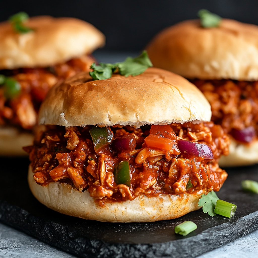 Cajun Chicken Sloppy Joe Recipe