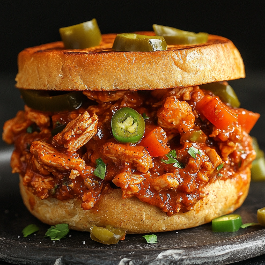 Cajun Chicken Sloppy Joe Recipe