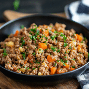 Cauliflower Ground Beef Recipe