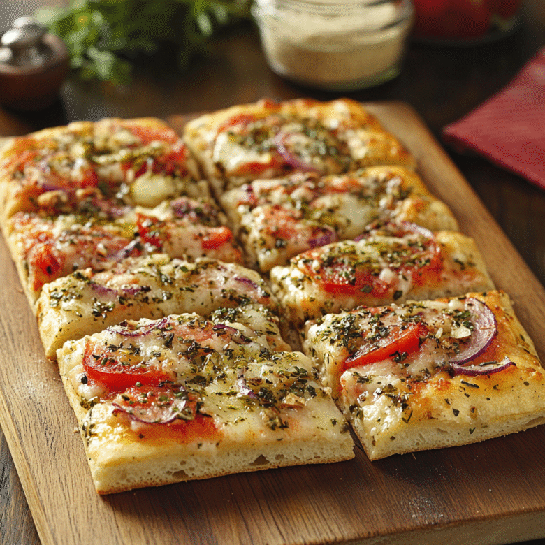 Souplantation Focaccia Pizza Recipe Dish Bloom
