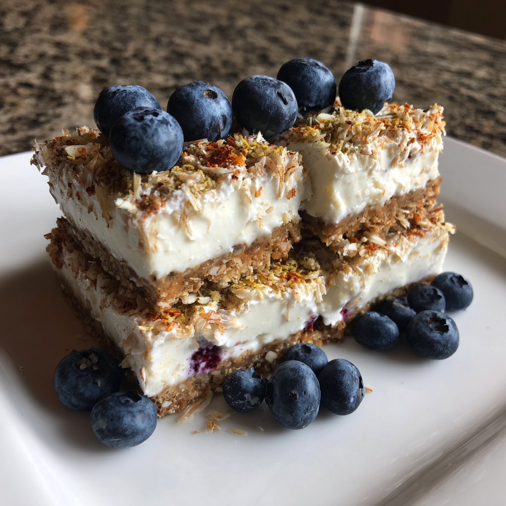 Greek Yogurt Bars Recipe