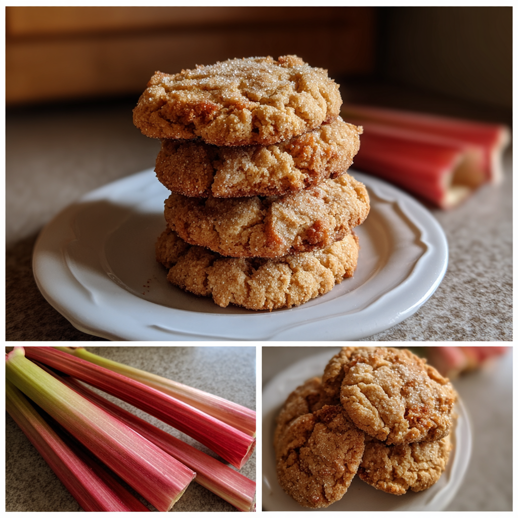 Brown Sugar Rhubarb Cookies Recipe​