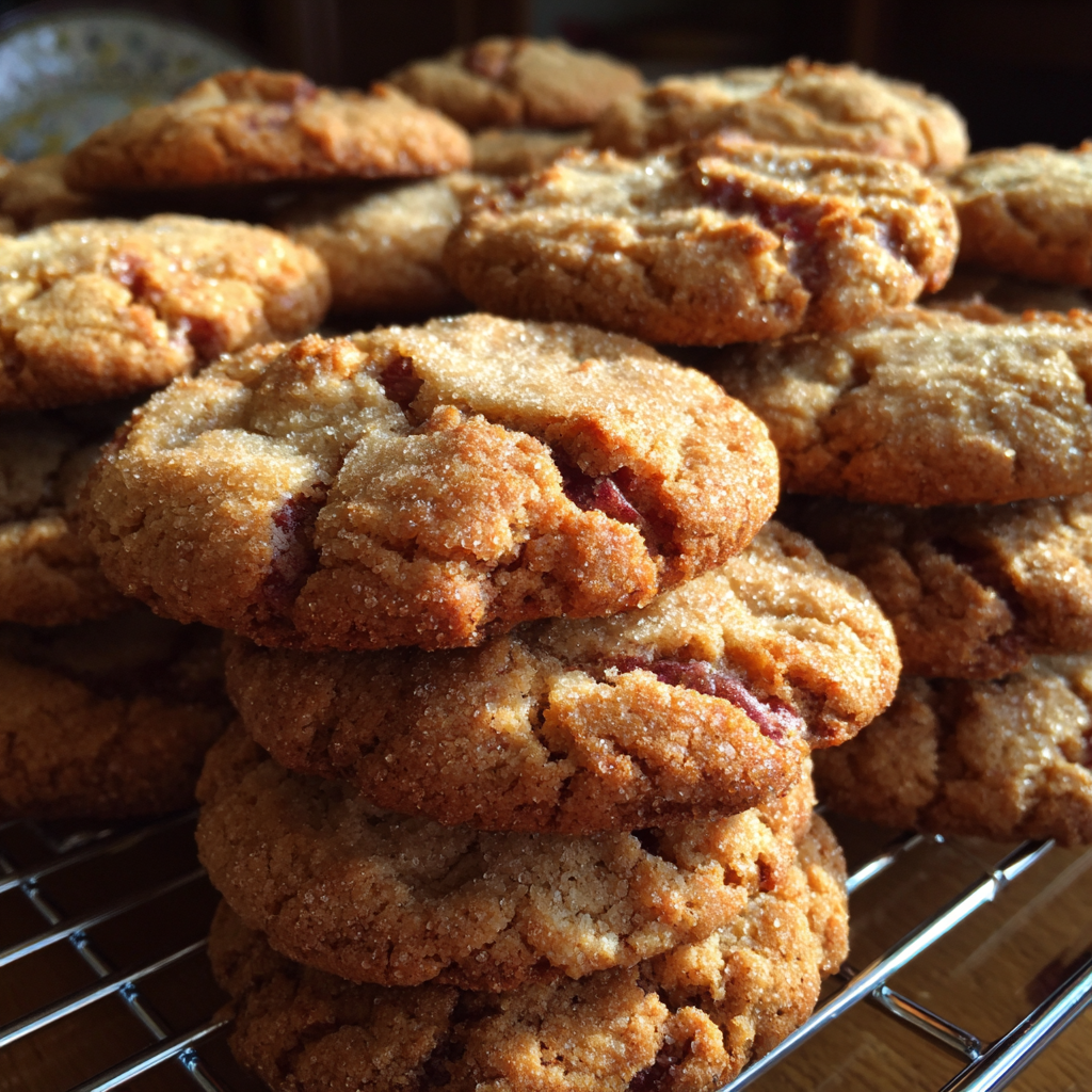 Brown Sugar Rhubarb Cookies Recipe​