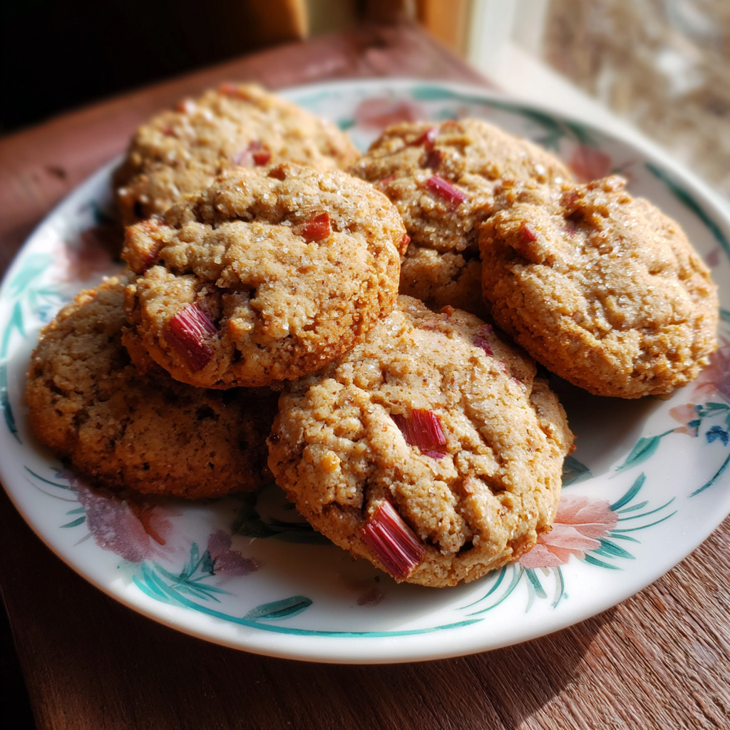 Brown Sugar Rhubarb Cookies Recipe​
