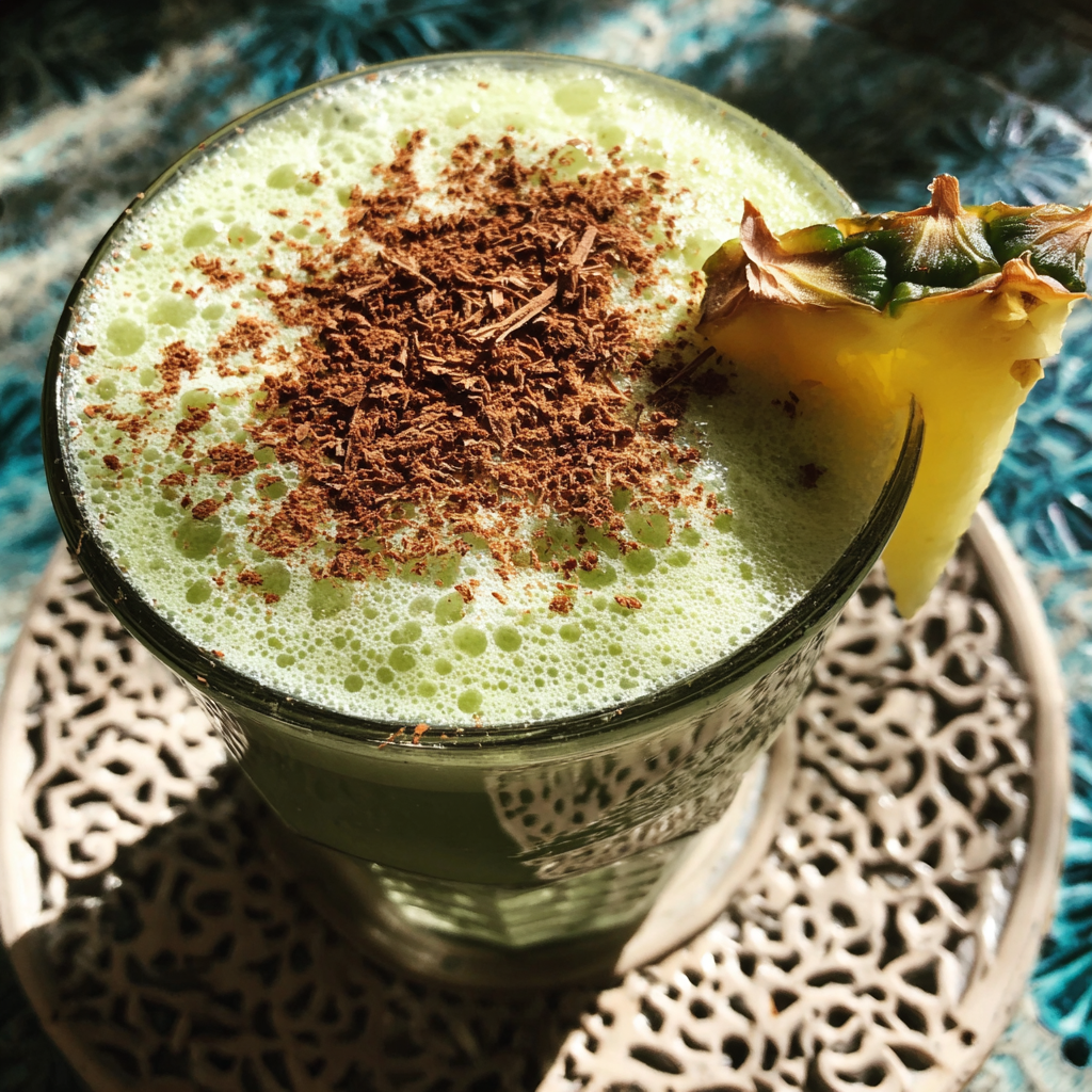 avocolada recipe tropical smoothie