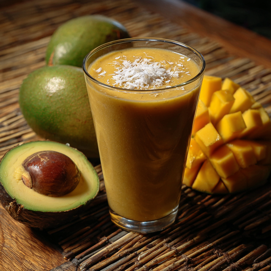 avocolada recipe tropical smoothie