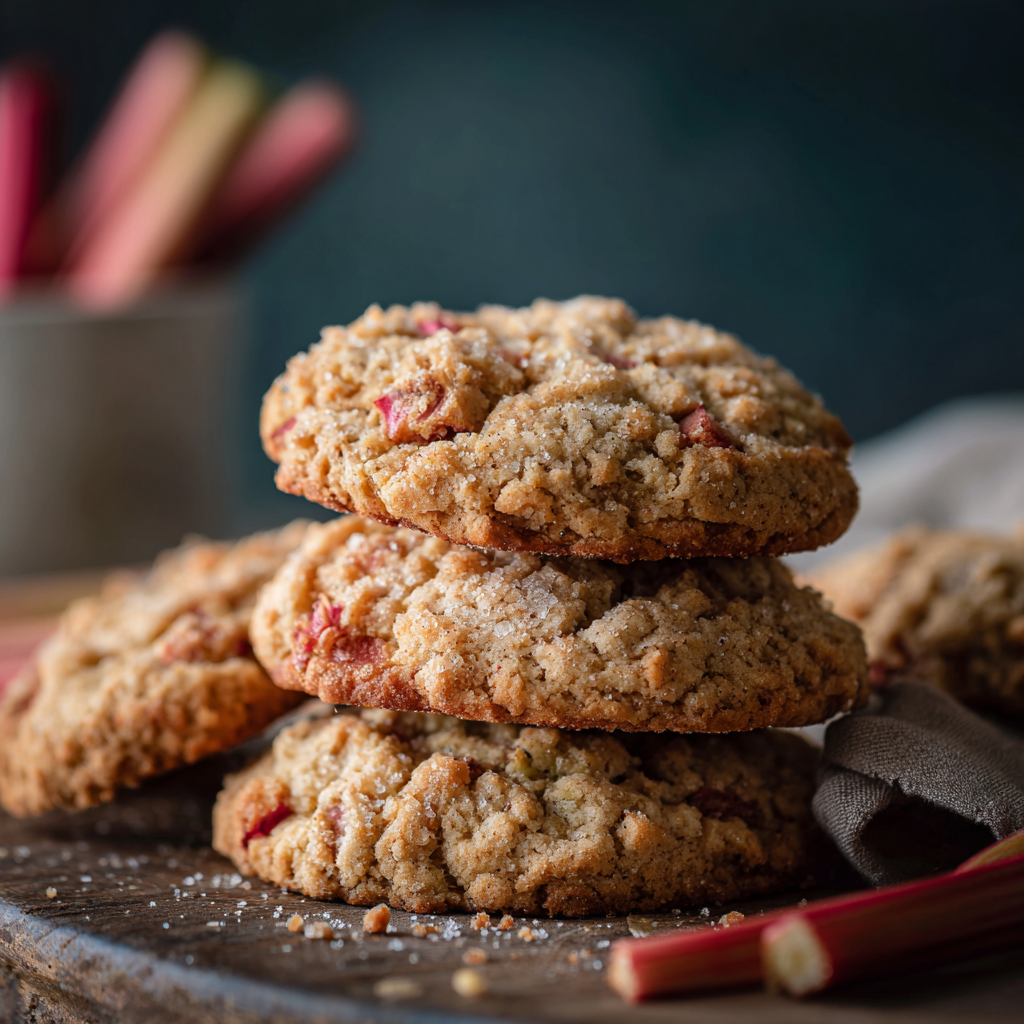Brown Sugar Rhubarb Cookies Recipe​