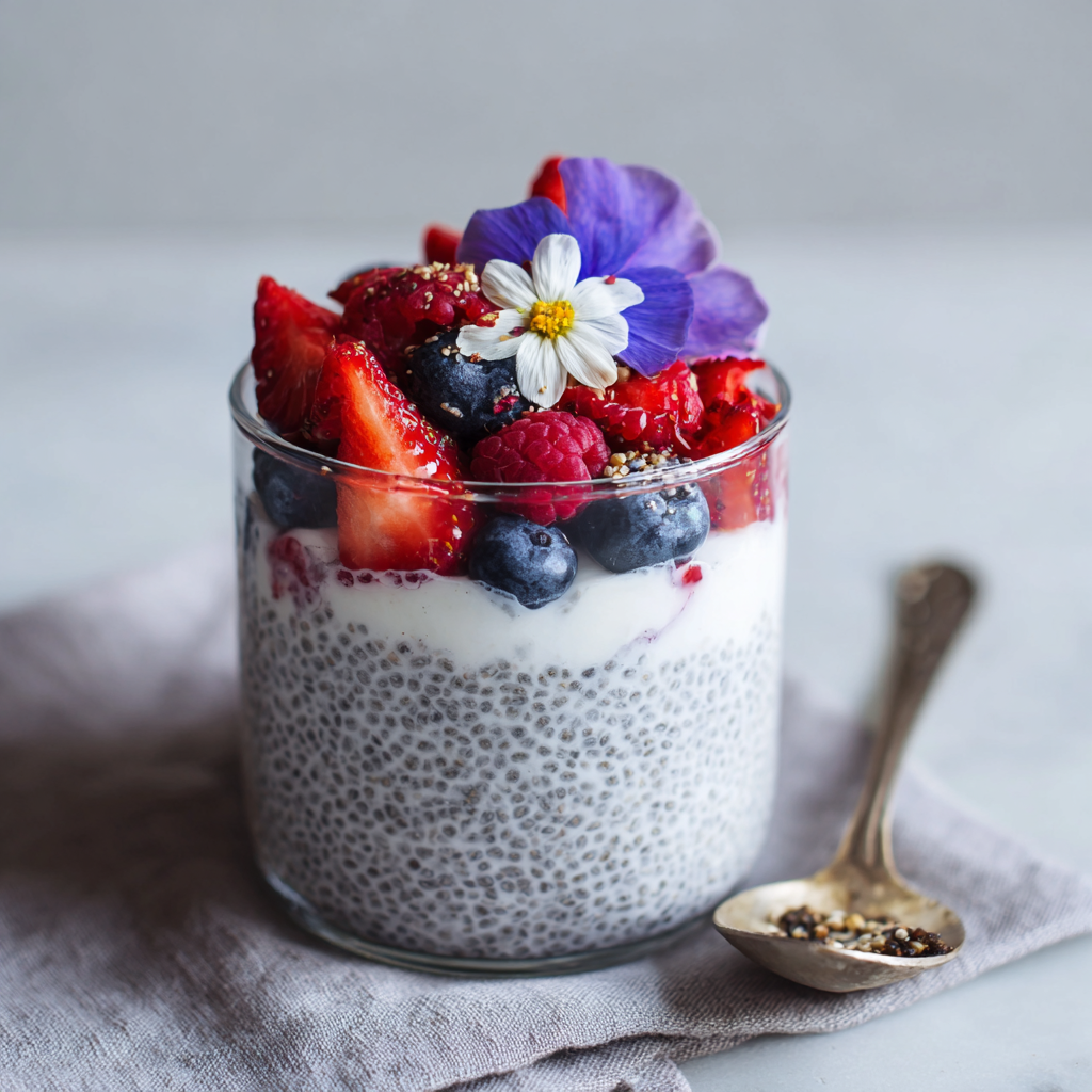 Chia Pudding Recipe With Yogurt