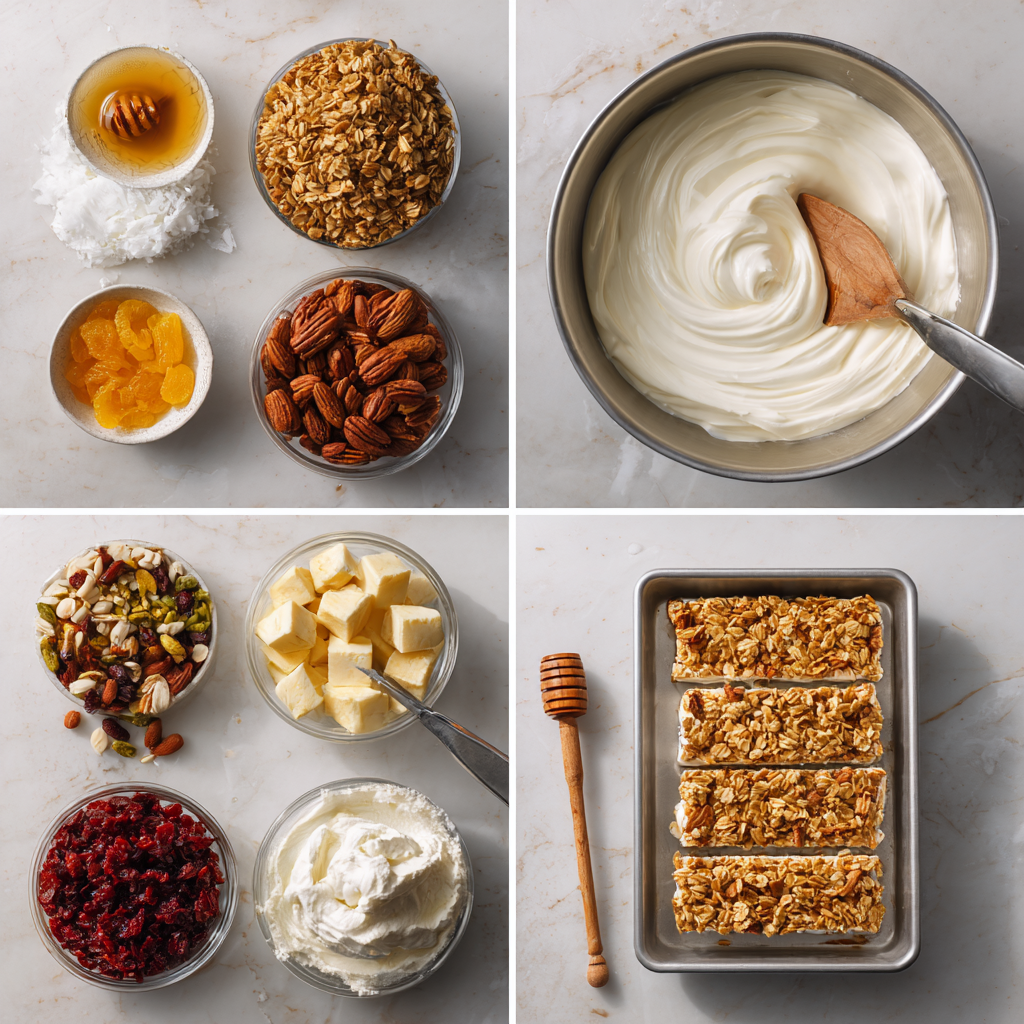 Greek Yogurt Bars Recipe