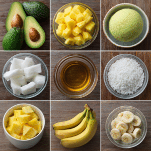 avocolada recipe tropical smoothie