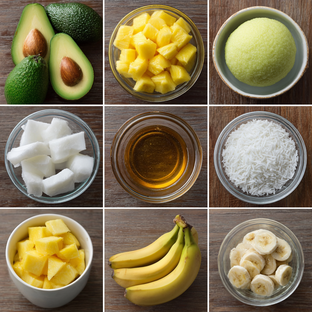 avocolada recipe tropical smoothie