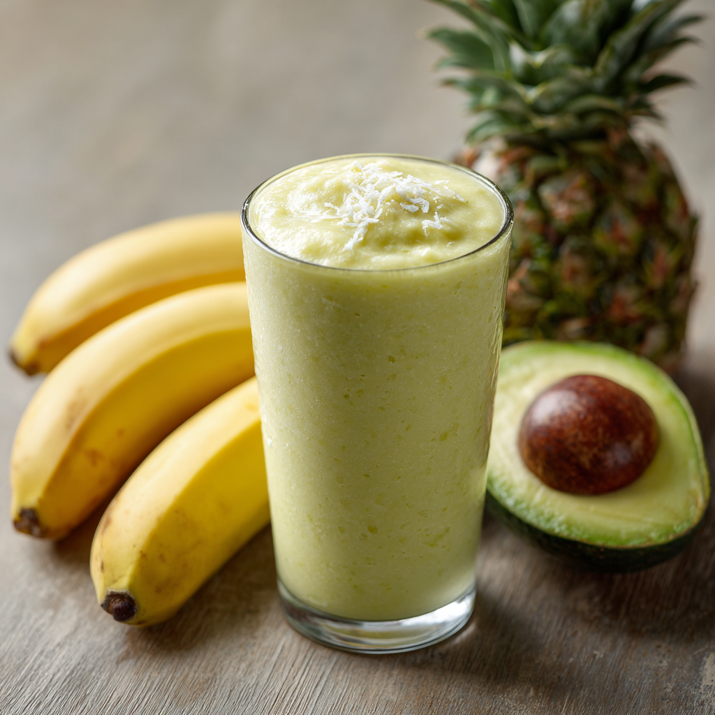 avocolada recipe tropical smoothie