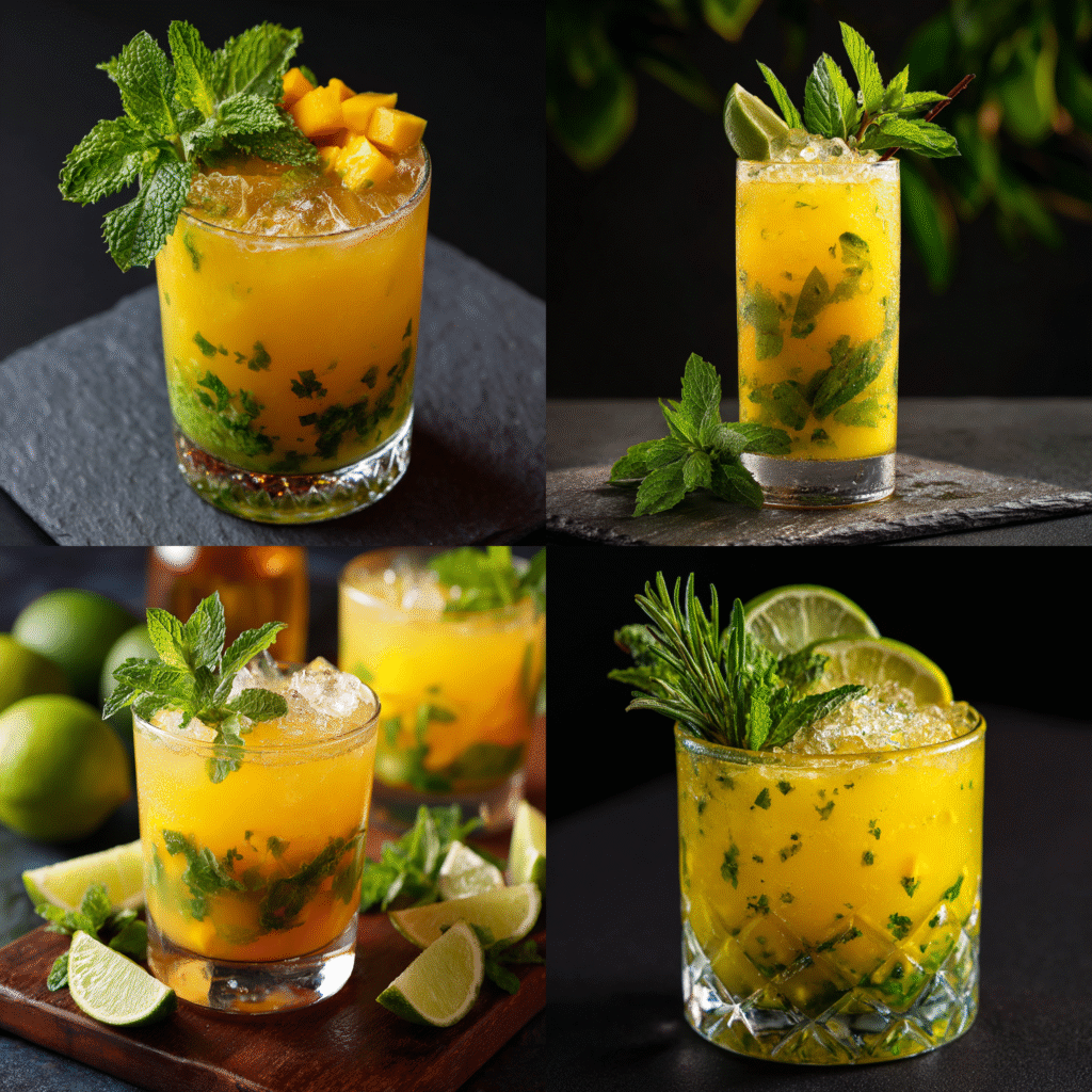 Mango Mojito Cocktail