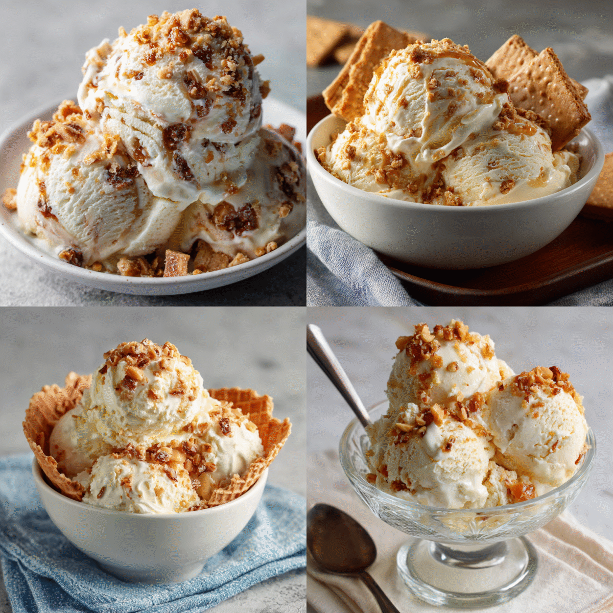 Butter Brickle Ice Cream Recipe - Dish Bloom