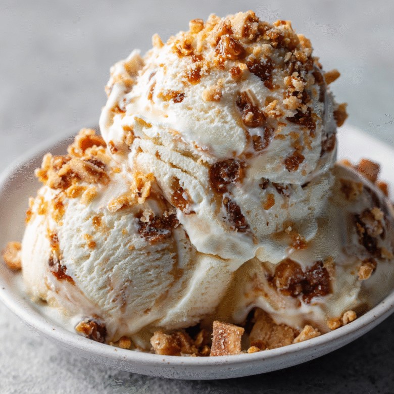 Butter Brickle Ice Cream Recipe - Dish Bloom
