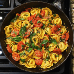 Summer Tortellini Skillet Recipe