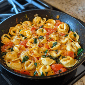 Summer Tortellini Skillet Recipe