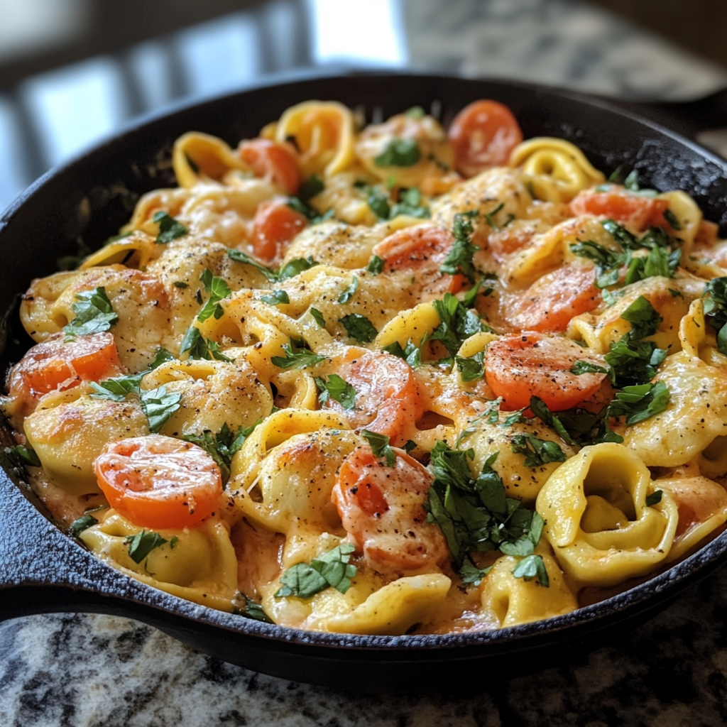 Summer Tortellini Skillet Recipe
