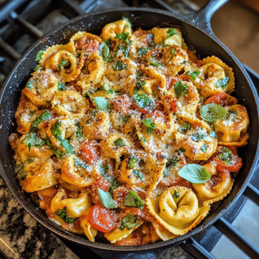 Summer Tortellini Skillet Recipe